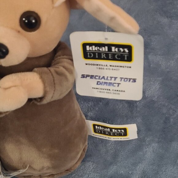 2 Ideal Toys Direct Jedi Chihuahua Plush Stuffed Star Wars. 9" - Picture 2 of 4